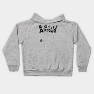 A Grizzly Abroad Logo (Alternate) Kids Hoodie